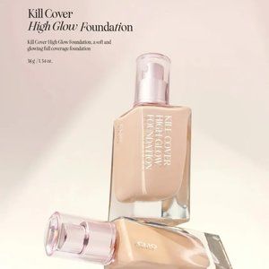 Clio Kill Cover High Glow Foundation (Linen and Beige) - New in Box